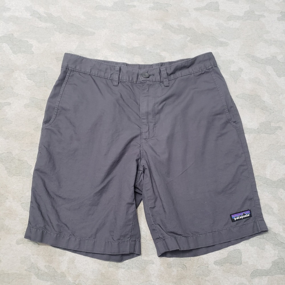 Patagonia Shorts Mens 30 Gray All Wear Hemp Blend Hiking Outdoor Pockets